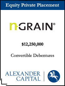 NGRAIN Private Placement #3